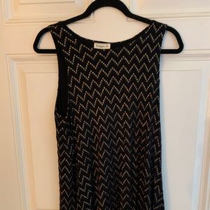 Black and gold Ginger G dress